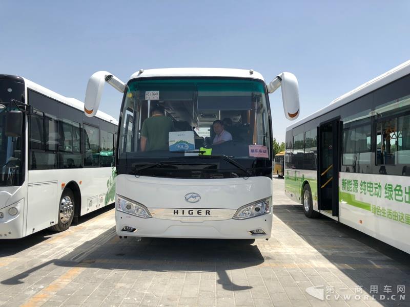 2018道路運(yùn)輸展探館第【34】張 海格智慧客車