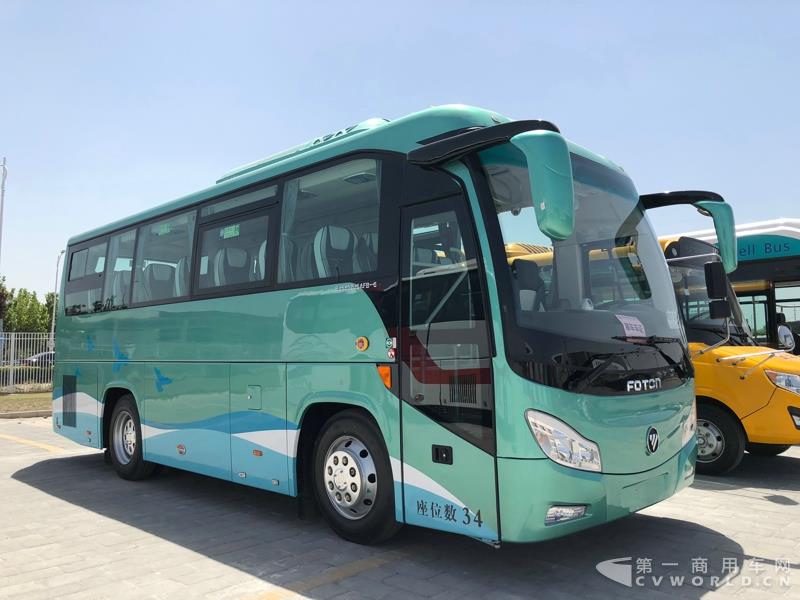 2018道路運(yùn)輸展探館第【26】張 福田歐輝BJ6802城間客車